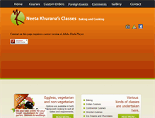 Tablet Screenshot of neetakhurana.com